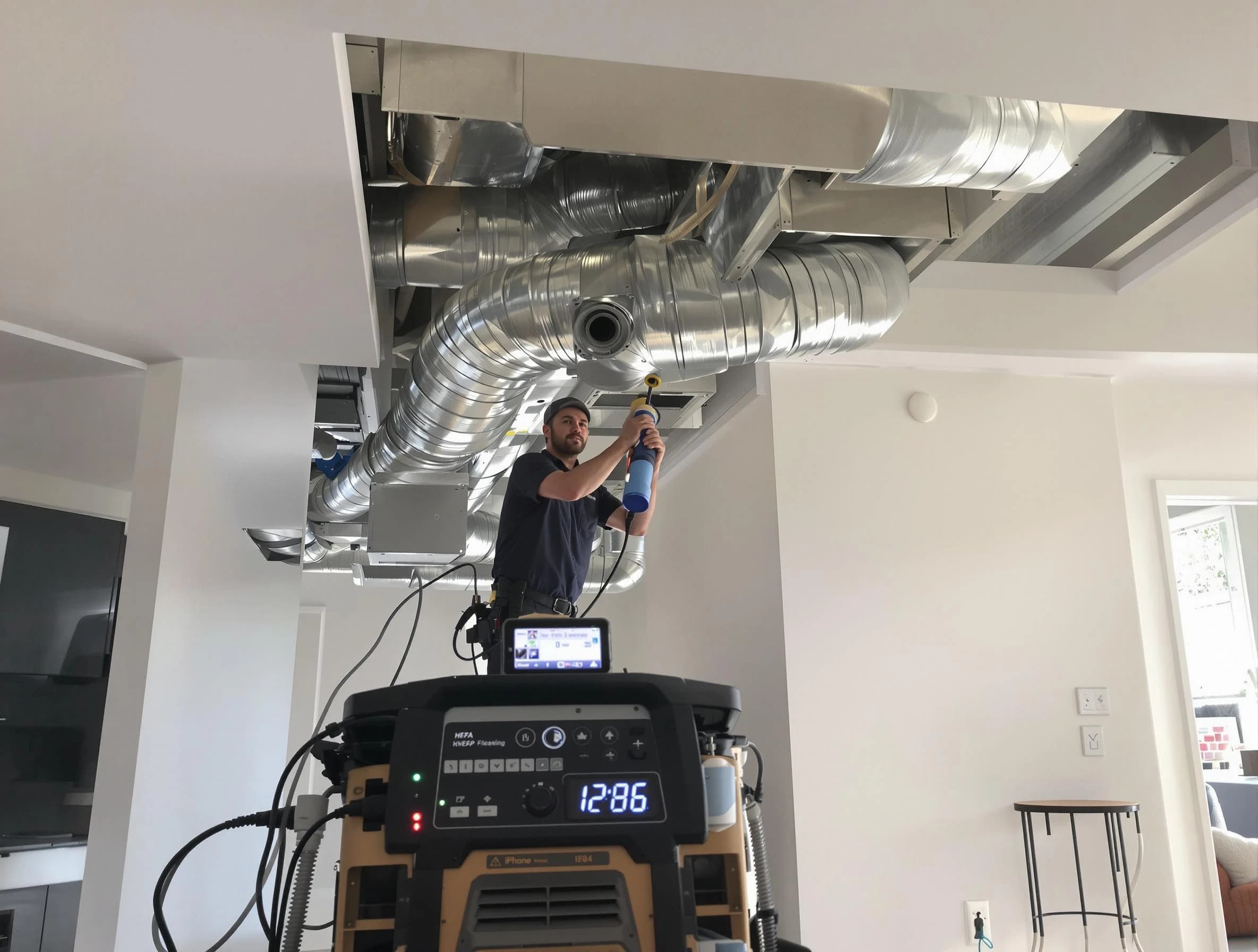 Advanced pure air duct cleaning by Tecumseh Air Duct Cleaning in Tecumseh
