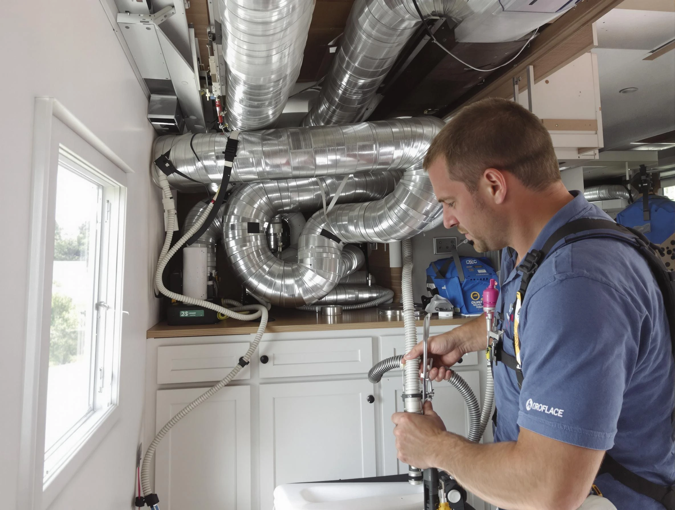 Mobile Home Air Duct Cleaning in Tecumseh
