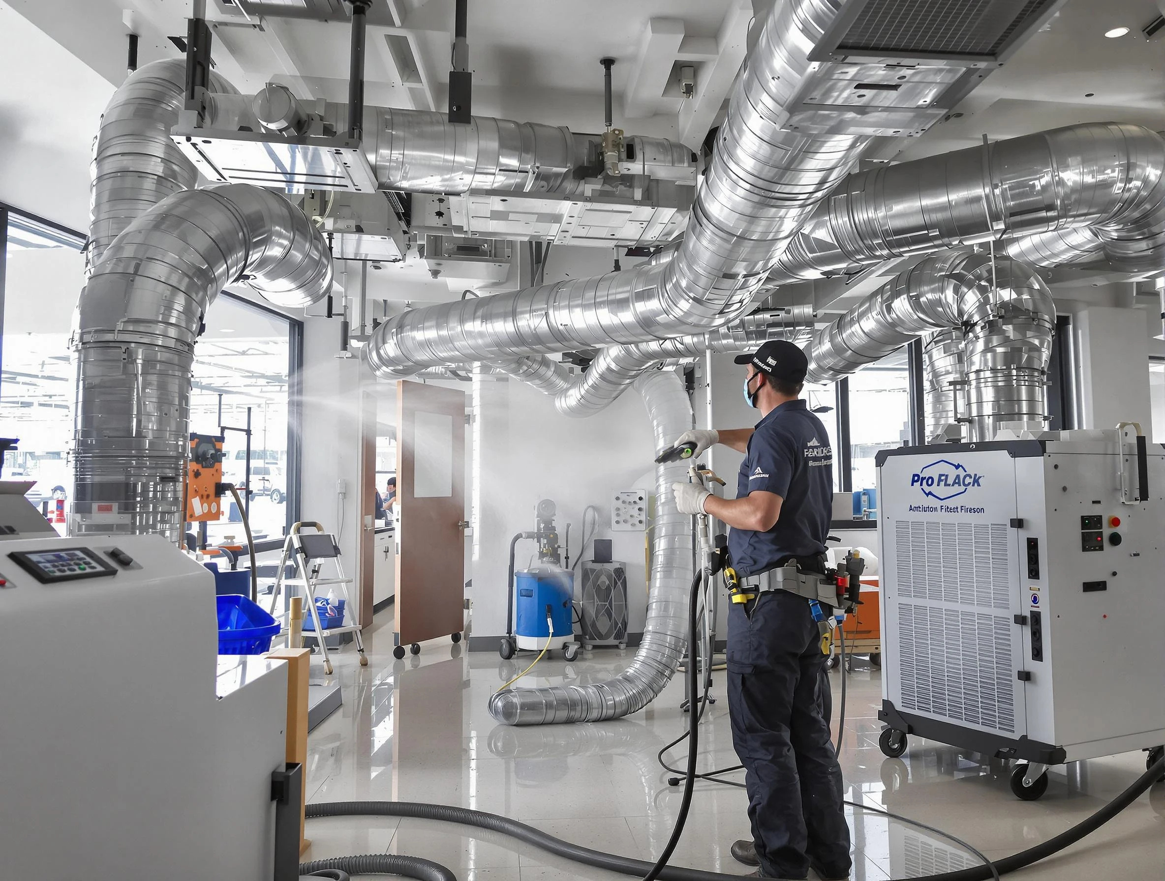 Negative Pressure Air Duct Cleaning in Tecumseh